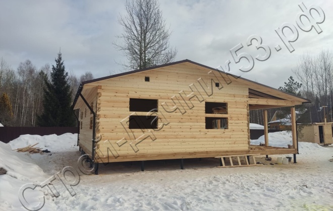 1 Брусовой дом 10,7х10,2м, 109 М², Московская область, Орехово-Зуевский район, город Дрезна, СНТ «Текстильщик» (4)